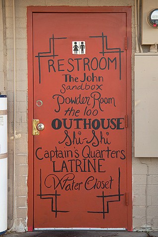 Boulder City Colorado Bathroom Door