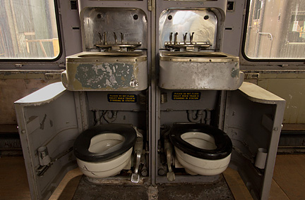 Pullman Car Train Toilets